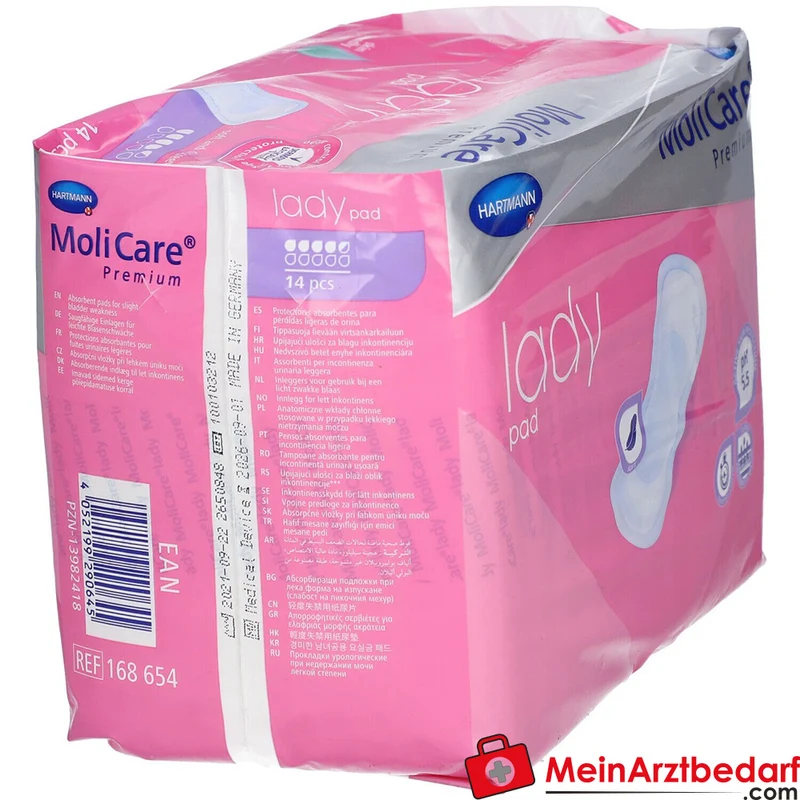 MoliCare Premium lady pad Inkontinenzeinlagen, 14 St.