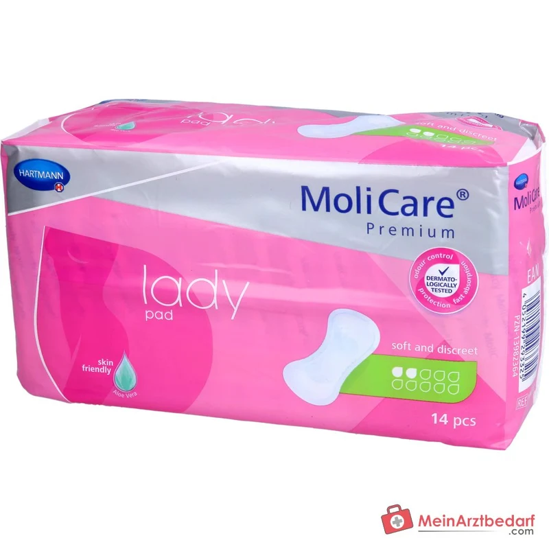 Hartmann MoliCare Premium lady pad 2 Tropfen Inkontinenzeinlagen, 252 St.