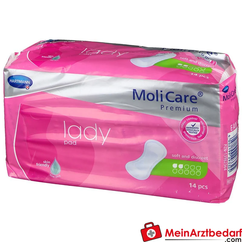 Hartmann MoliCare Premium lady pad 2 Tropfen Inkontinenzeinlagen, 252 St.