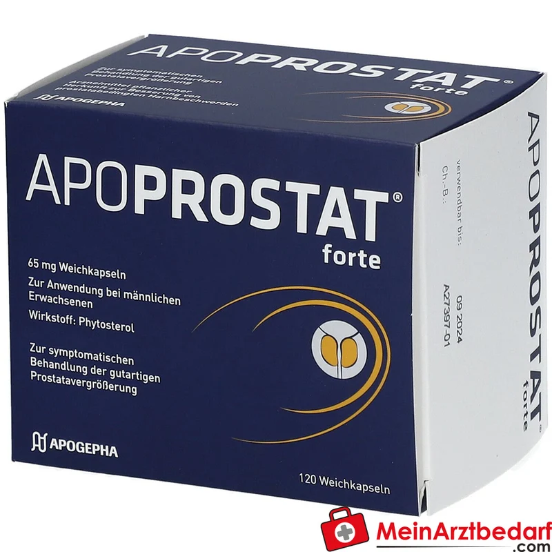 APOPROSTAT forte Phytosterole Weichkapseln 30 Stück