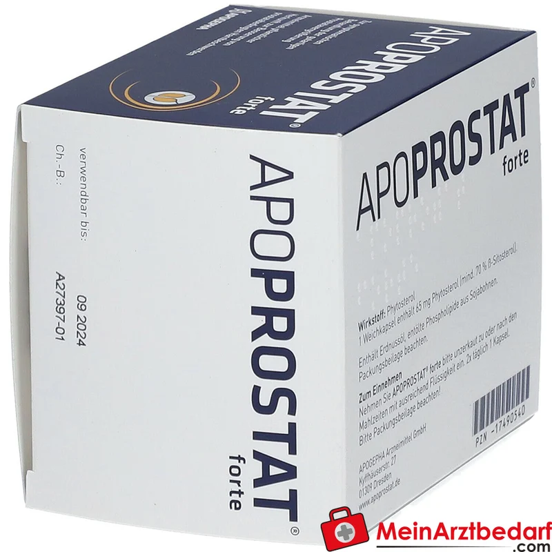APOPROSTAT forte Phytosterole Weichkapseln 30 Stück