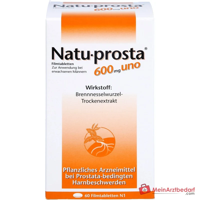 Rodisma-Med Natuprosta 600 mg uno Brennnesselwurzel-Trockenextrakt Filmtabletten, 100 St.