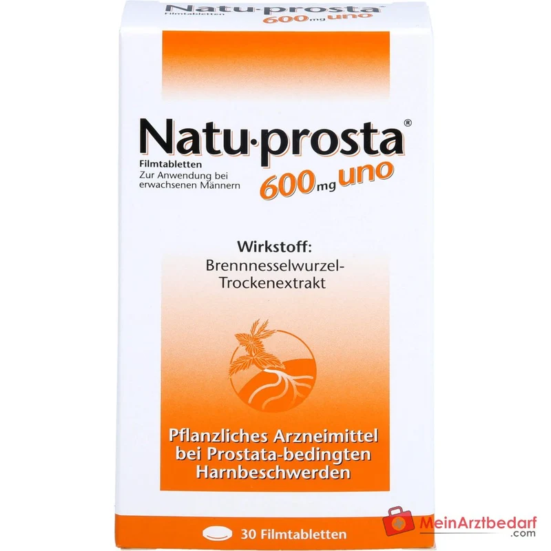 Rodisma-Med Natuprosta 600 mg uno Brennnesselwurzel-Trockenextrakt Filmtabletten, 100 St.