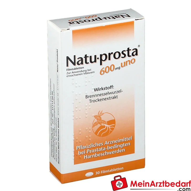 Rodisma-Med Natuprosta 600 mg uno Brennnesselwurzel-Trockenextrakt Filmtabletten, 100 St.