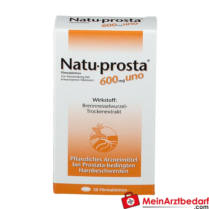 Rodisma-Med Natuprosta 600 mg uno Brennnesselwurzel-Trockenextrakt Filmtabletten, 100 St.