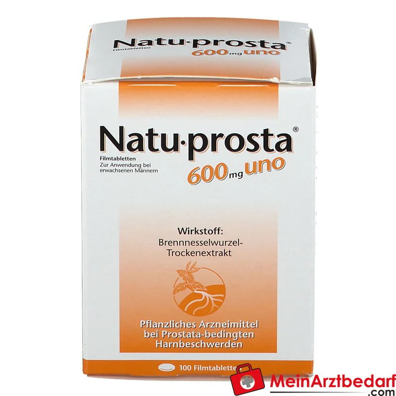Rodisma-Med Natuprosta 600 mg uno Brennnesselwurzel-Trockenextrakt Filmtabletten, 100 St.
