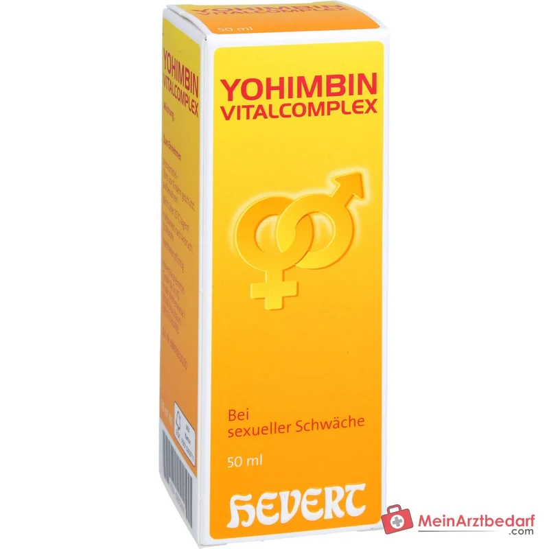 Hevert Yohimbin Vitalcomplex Acidum picrinicum / Damiana / Strychninum phosphoricum / Yohimbinum hydrochloricum Tropfen, 200 ml