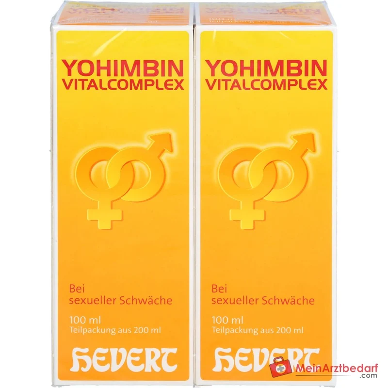Hevert Yohimbin Vitalcomplex Acidum picrinicum / Damiana / Strychninum phosphoricum / Yohimbinum hydrochloricum Tropfen, 200 ml