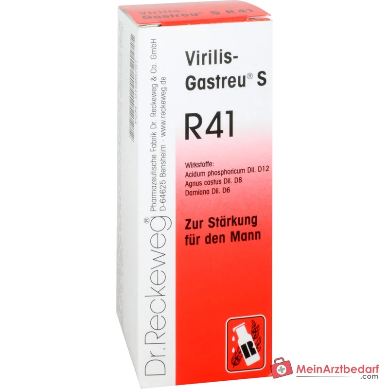 Virilis-Gastreu S R41 Tropfen Acidum phosphoricum D12 Agnus castus D8 Damiana D6 10 ml