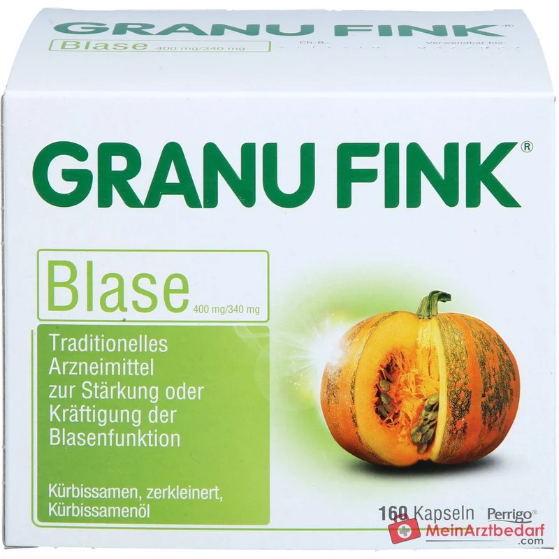 Granu Fink Blase Kürbissamen / Kürbissamenöl Hartkapseln, 100 St.