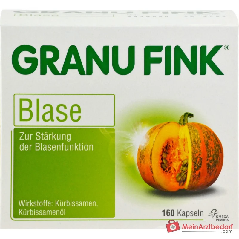 Granu Fink Blase Kürbissamen / Kürbissamenöl Hartkapseln, 100 St.