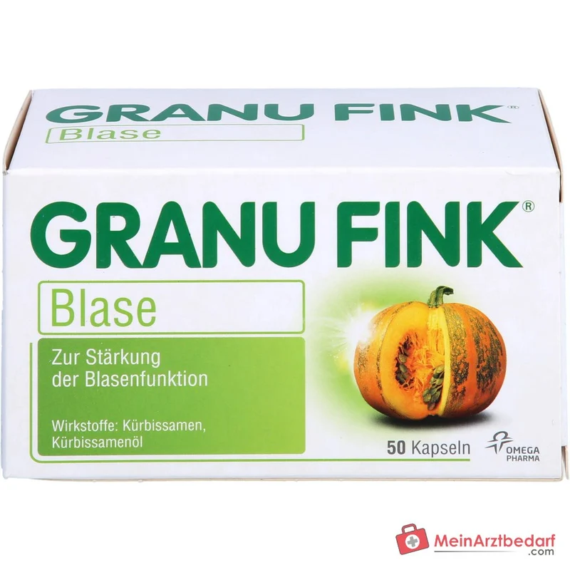 Granu Fink Blase Kürbissamen / Kürbissamenöl Hartkapseln, 100 St.