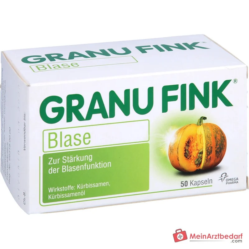 Granu Fink Blase Kürbissamen / Kürbissamenöl Hartkapseln, 100 St.