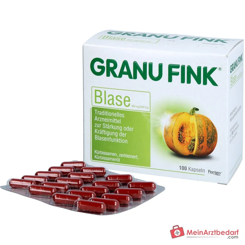 Granu Fink Blase Kürbissamen / Kürbissamenöl Hartkapseln, 100 St.