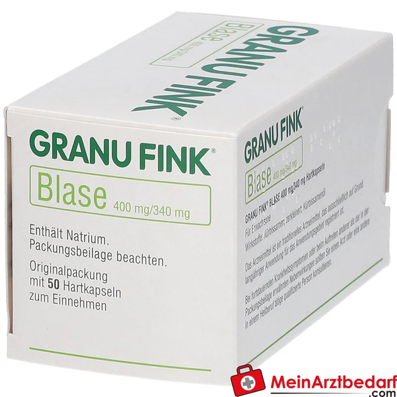 Granu Fink Blase Kürbissamen / Kürbissamenöl Hartkapseln, 100 St.