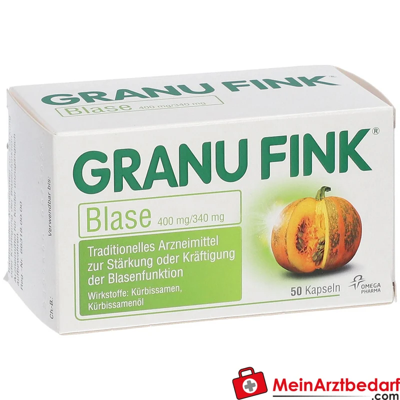 Granu Fink Blase Kürbissamen / Kürbissamenöl Hartkapseln, 100 St.
