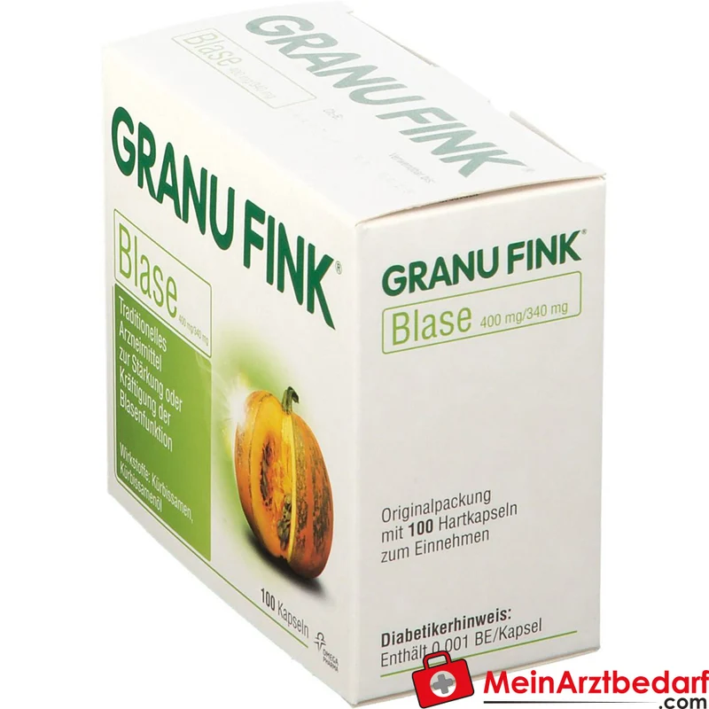 Granu Fink Blase Kürbissamen / Kürbissamenöl Hartkapseln, 100 St.