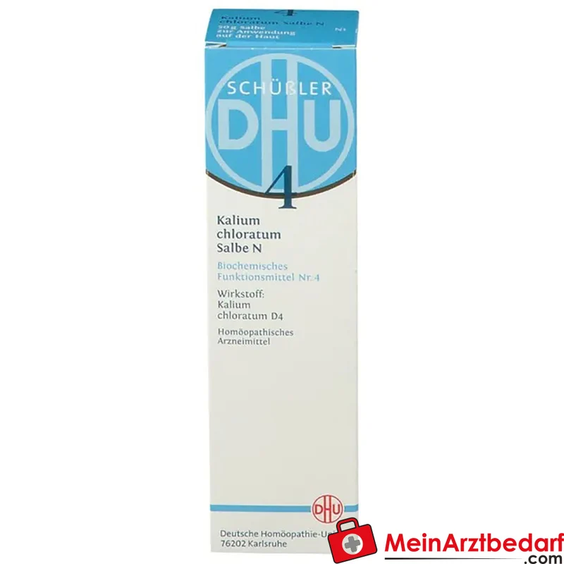 DHU Biochemie 4 Kalium chloratum D4 Salbe