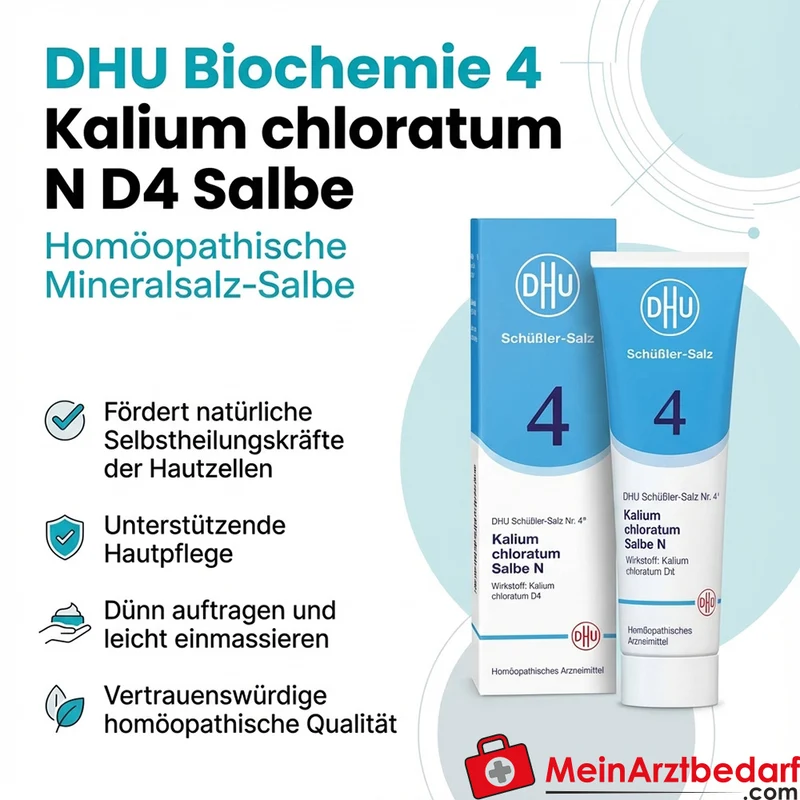 DHU Biochemie 4 Kalium chloratum D4 Salbe