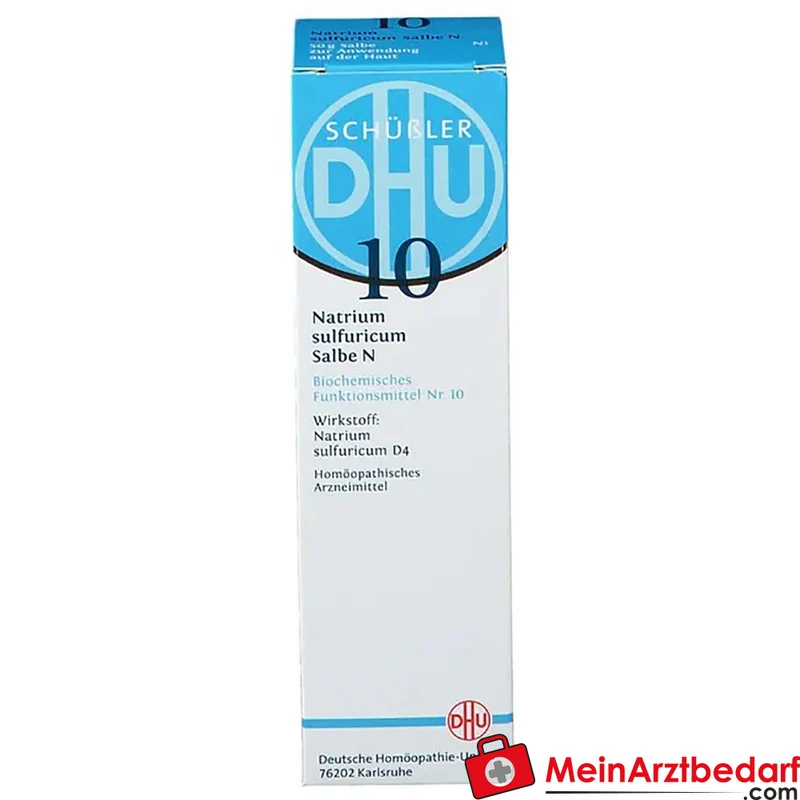 DHU Biochemie 10 Natrium sulfuricum D4 Schüßler-Salz Salbe