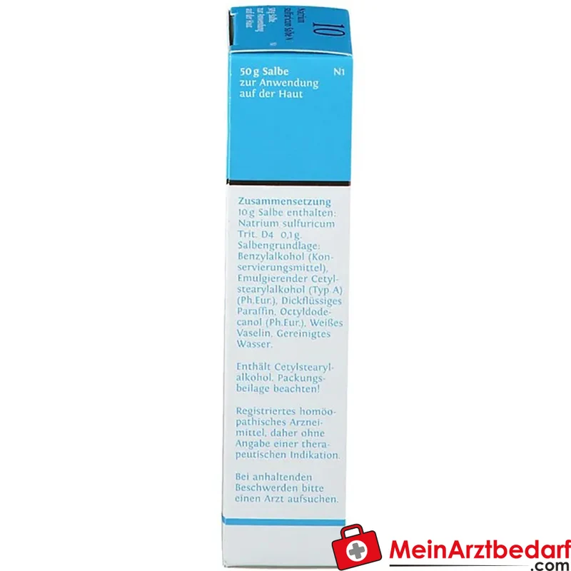 DHU Biochemie 10 Natrium sulfuricum D4 Schüßler-Salz Salbe