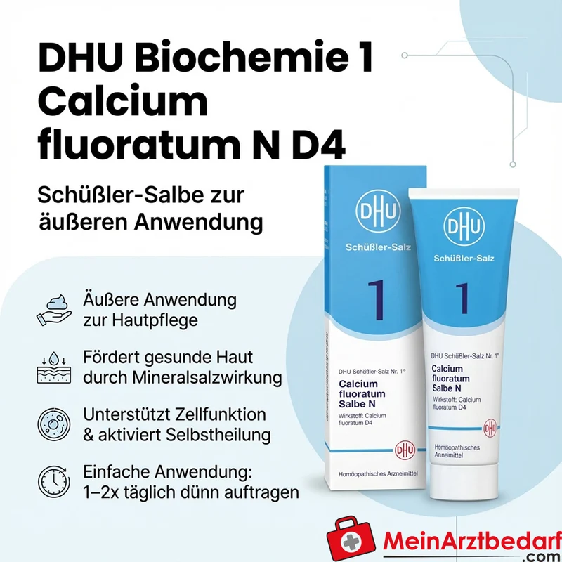 DHU Biochemie Schüßler-Salbe Calcium fluoratum N D4 Salbe