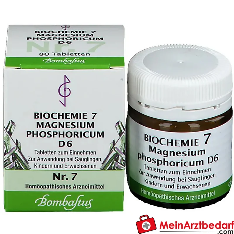 Bombastus Biochemie 7 Magnesium phosphoricum D6 250 mg Tabletten
