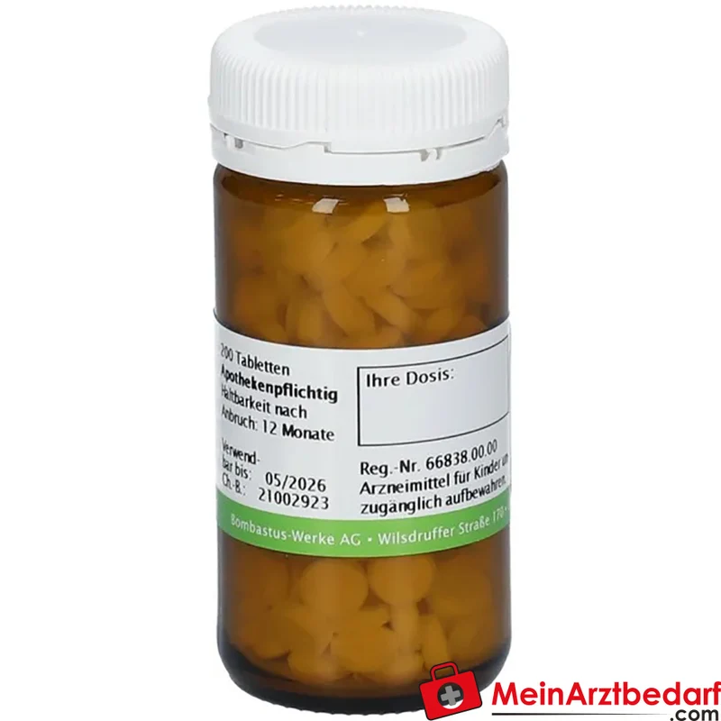 Bombastus Biochemie 7 Magnesium phosphoricum D6 250 mg Tabletten
