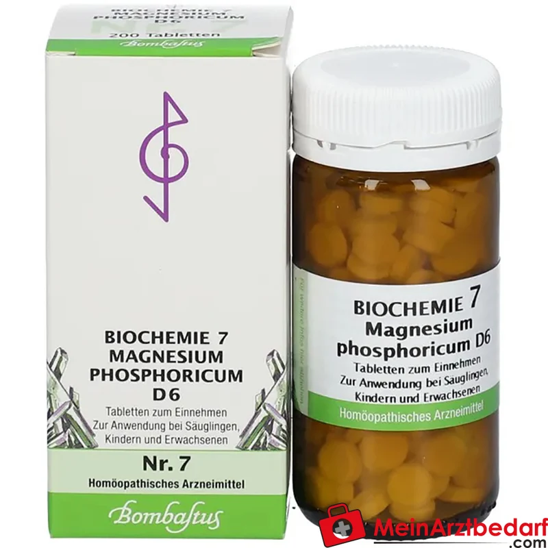 Bombastus Biochemie 7 Magnesium phosphoricum D6 250 mg Tabletten