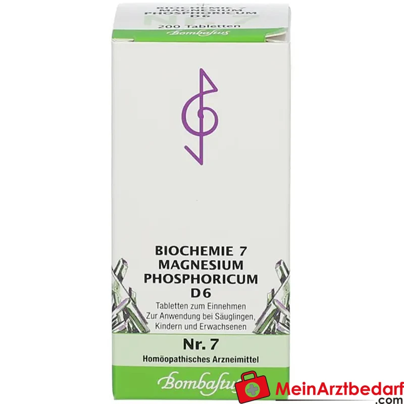 Bombastus Biochemie 7 Magnesium phosphoricum D6 250 mg Tabletten