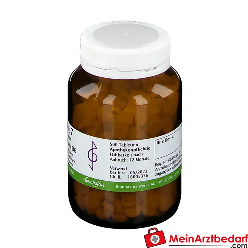 Bombastus Biochemie 7 Magnesium phosphoricum D6 250 mg Tabletten