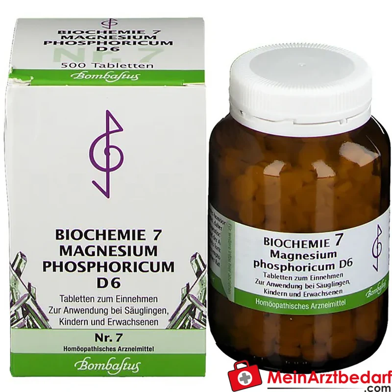 Bombastus Biochemie 7 Magnesium phosphoricum D6 250 mg Tabletten