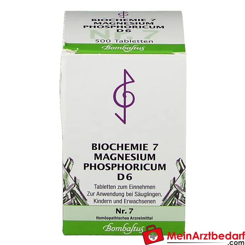 Bombastus Biochemie 7 Magnesium phosphoricum D6 250 mg Tabletten