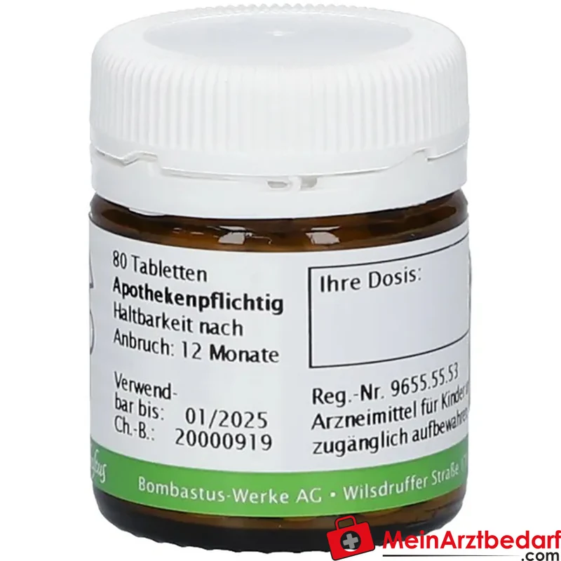 BIOCHEMIE 7 Magnesium Phosphoricum D3 250 mg Tabletten 1 Packung