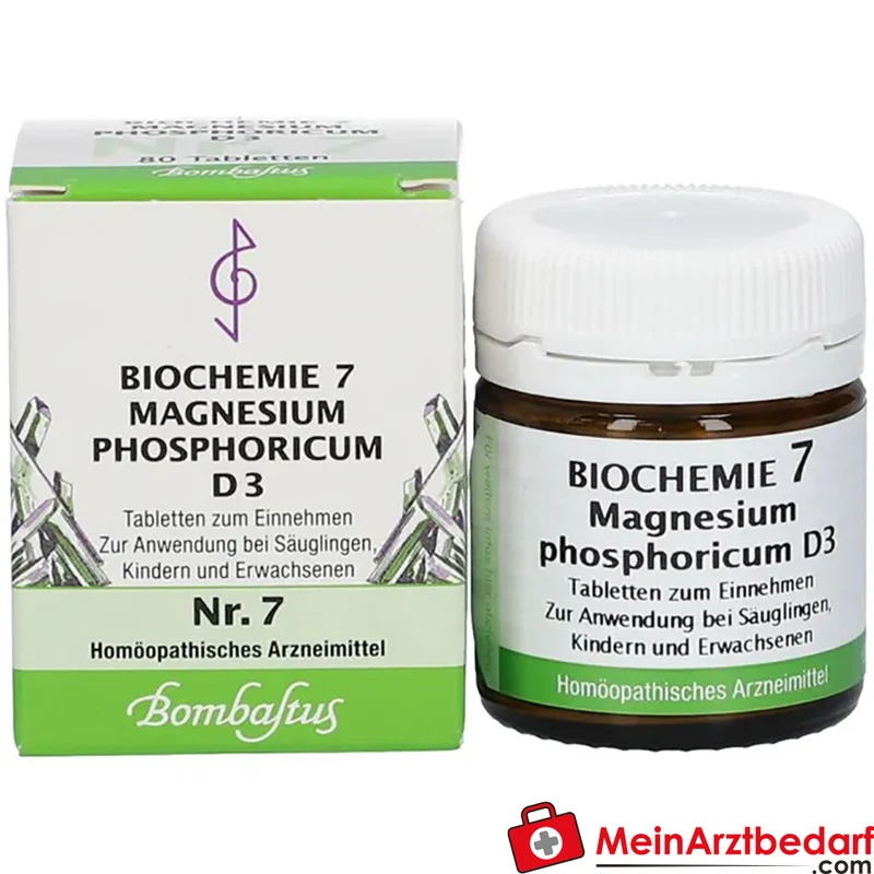 BIOCHEMIE 7 Magnesium Phosphoricum D3 250 mg Tabletten 1 Packung