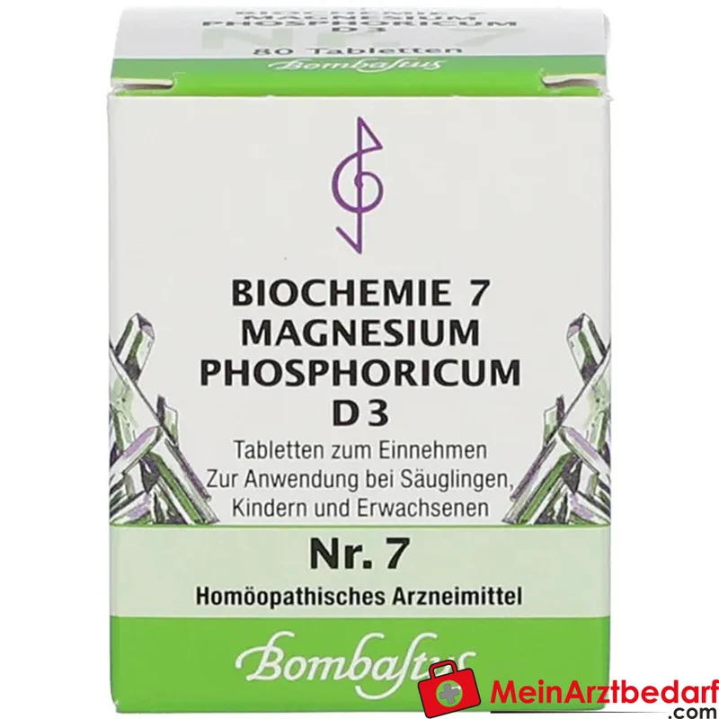 BIOCHEMIE 7 Magnesium Phosphoricum D3 250 mg Tabletten 1 Packung