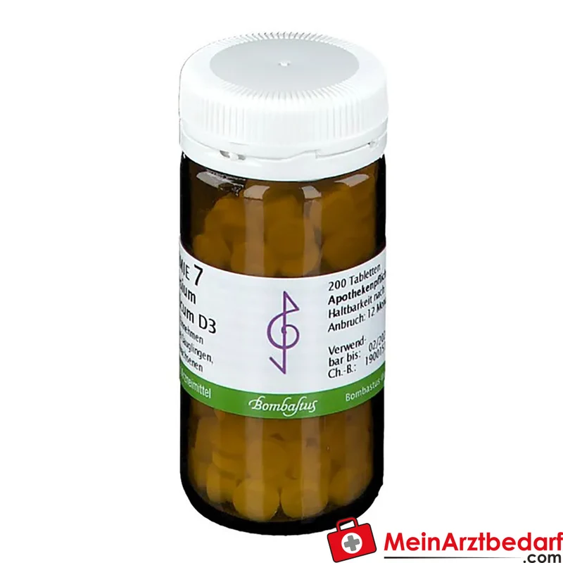BIOCHEMIE 7 Magnesium Phosphoricum D3 250 mg Tabletten 1 Packung