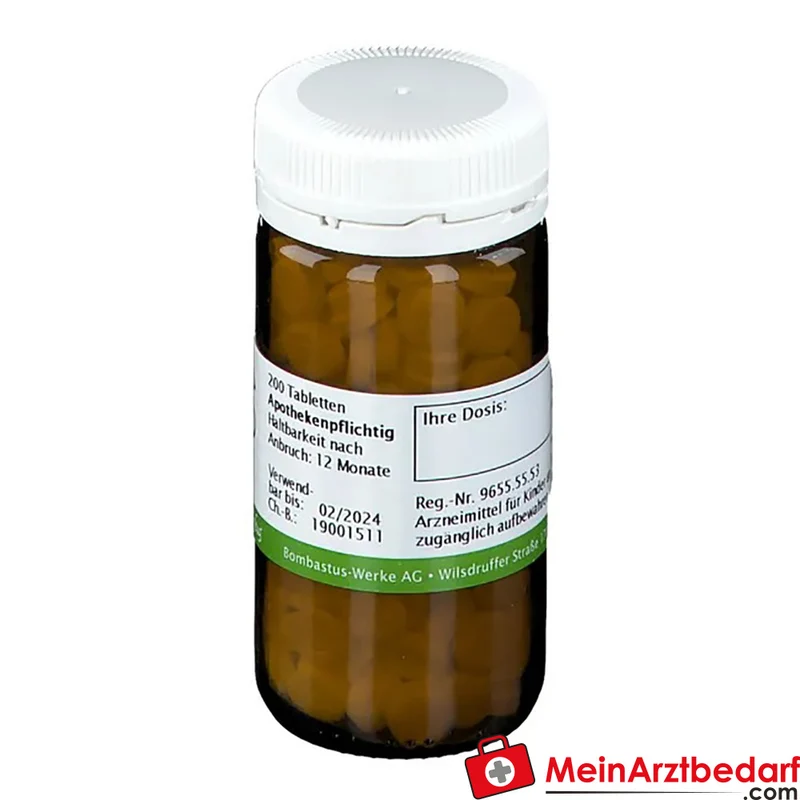 BIOCHEMIE 7 Magnesium Phosphoricum D3 250 mg Tabletten 1 Packung
