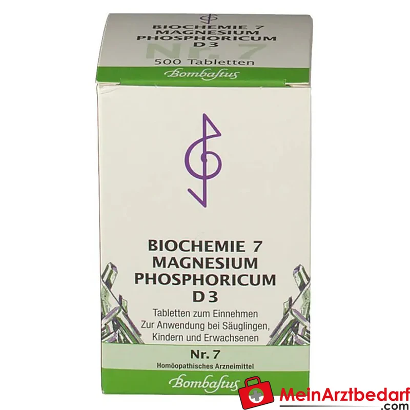 BIOCHEMIE 7 Magnesium Phosphoricum D3 250 mg Tabletten 1 Packung