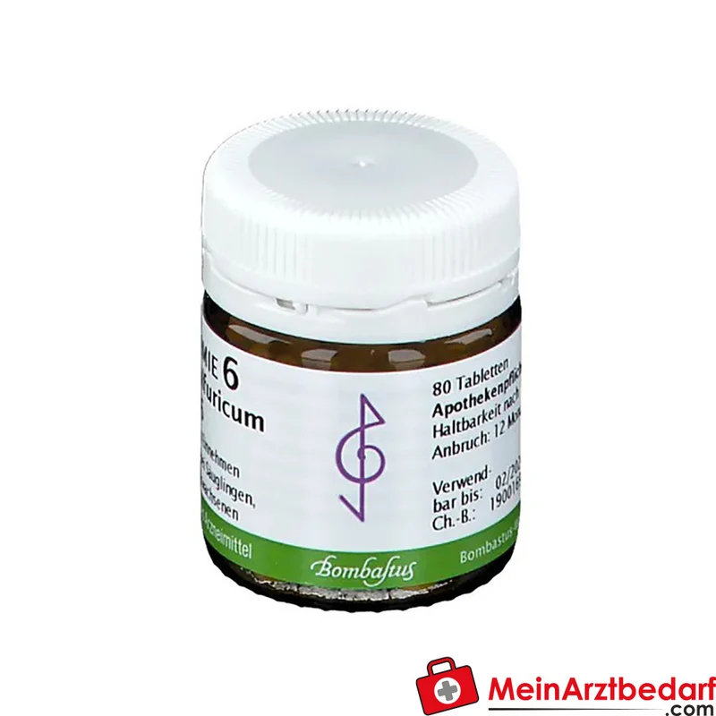 Bombastus Biochemie 6 Kalium sulfuricum D 6 250 mg Tabletten
