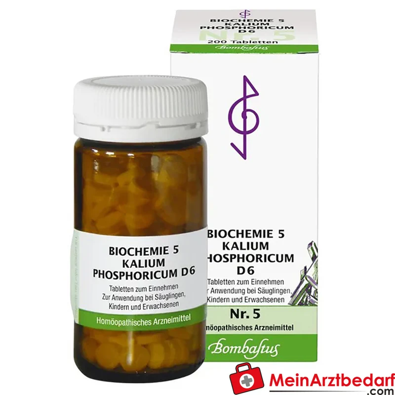 Bombastus Biochemie Biochemie 5 Kalium phosphoricum D6 Tabletten 250 mg