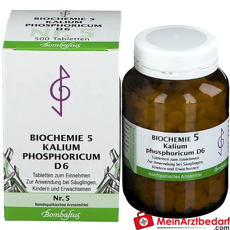 Bombastus Biochemie Biochemie 5 Kalium phosphoricum D6 Tabletten 250 mg