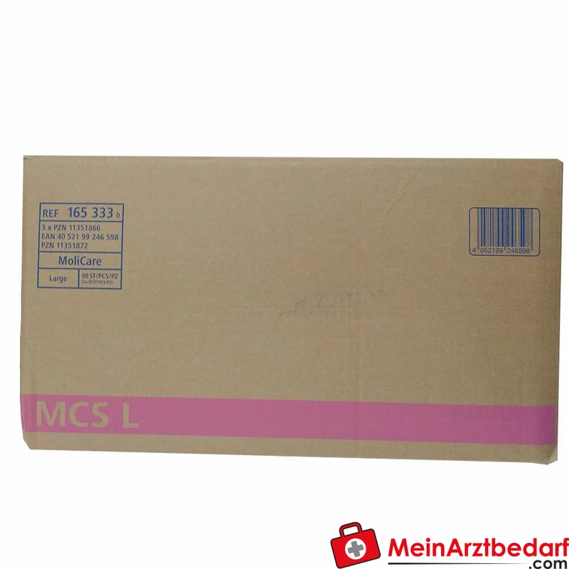MoliCare Slip super Gr. L Inkontinenzslip 3x30 Stück