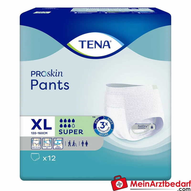TENA Pants Super Einweghose Gr. XL mittlere bis schwere Inkontinenz