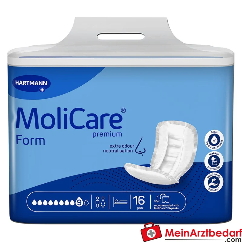 MoliCare Premium Form Inkontinenzvorlagen Saugstärke 9 Tropfen