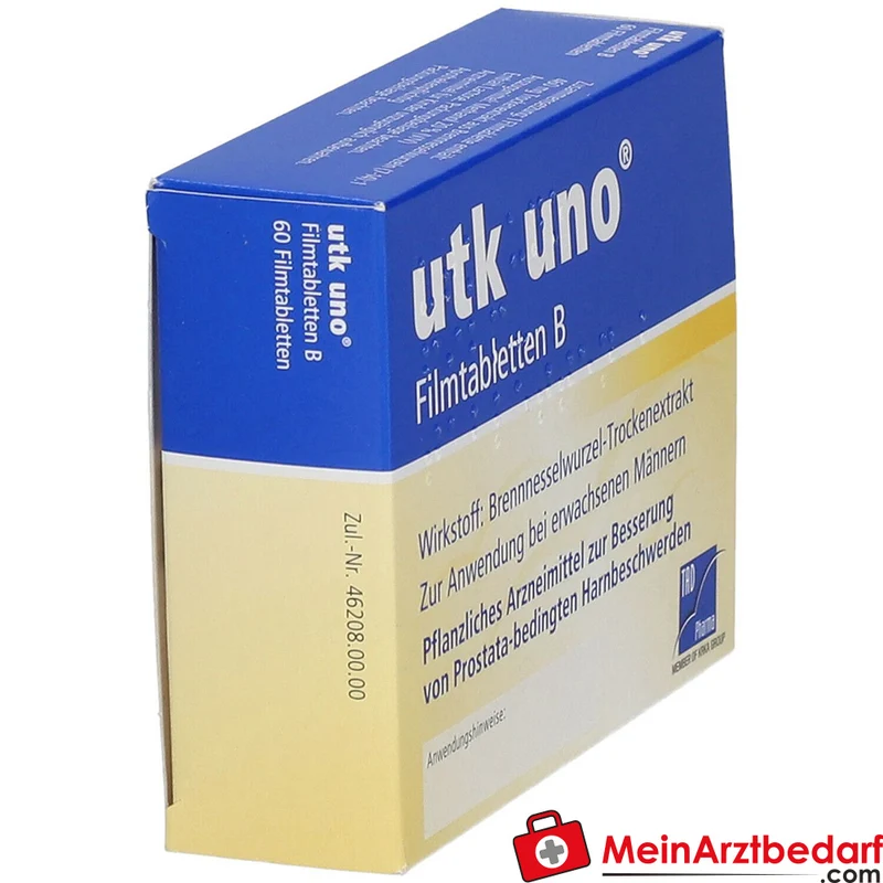 TAD Pharma utk uno Brennnesselwurzel-Trockenextrakt Filmtabletten, 120 St.