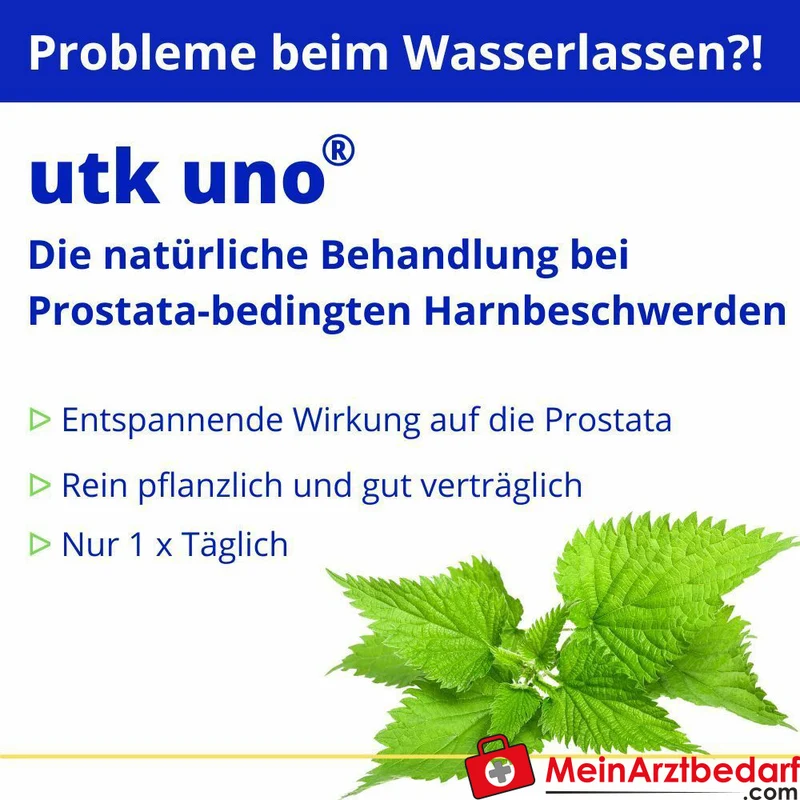 TAD Pharma utk uno Brennnesselwurzel-Trockenextrakt Filmtabletten, 120 St.