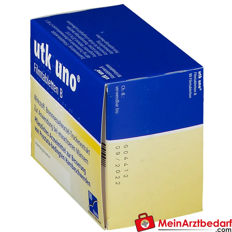 TAD Pharma utk uno Brennnesselwurzel-Trockenextrakt Filmtabletten, 120 St.