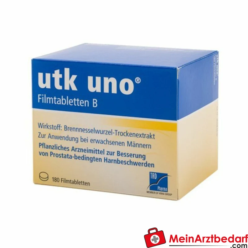 TAD Pharma utk uno Brennnesselwurzel-Trockenextrakt Filmtabletten, 120 St.