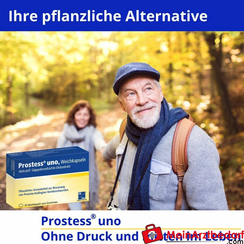 TAD Pharma Prostess uno Sägepalmenfrüchte-Dickextrakt Weichkapseln, 100 St.